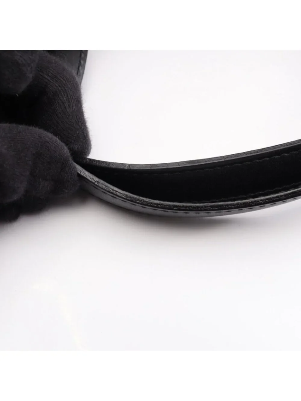 Chanel Handbag New Travel Line Black Leather